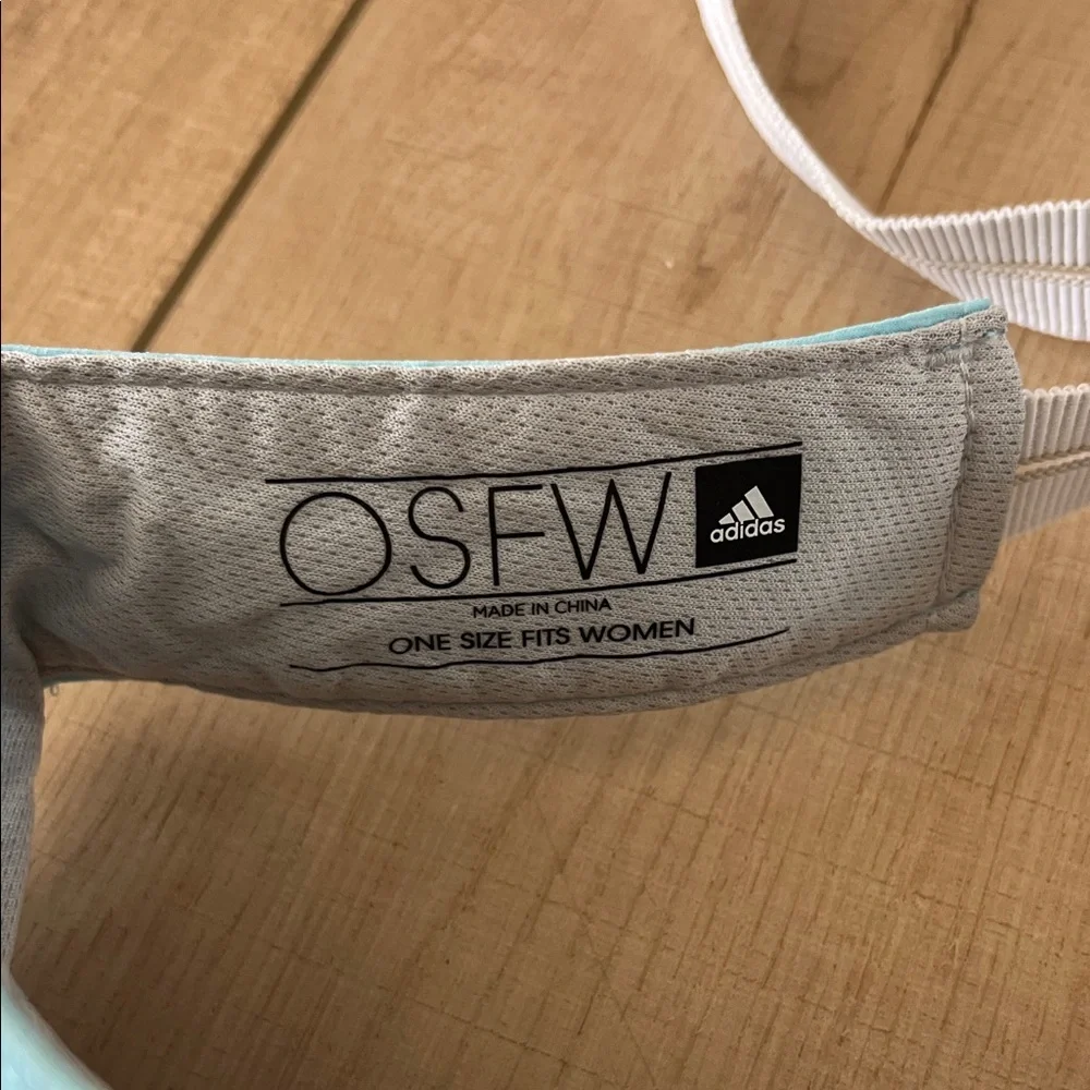 Adidas Womens Turquoise Visor